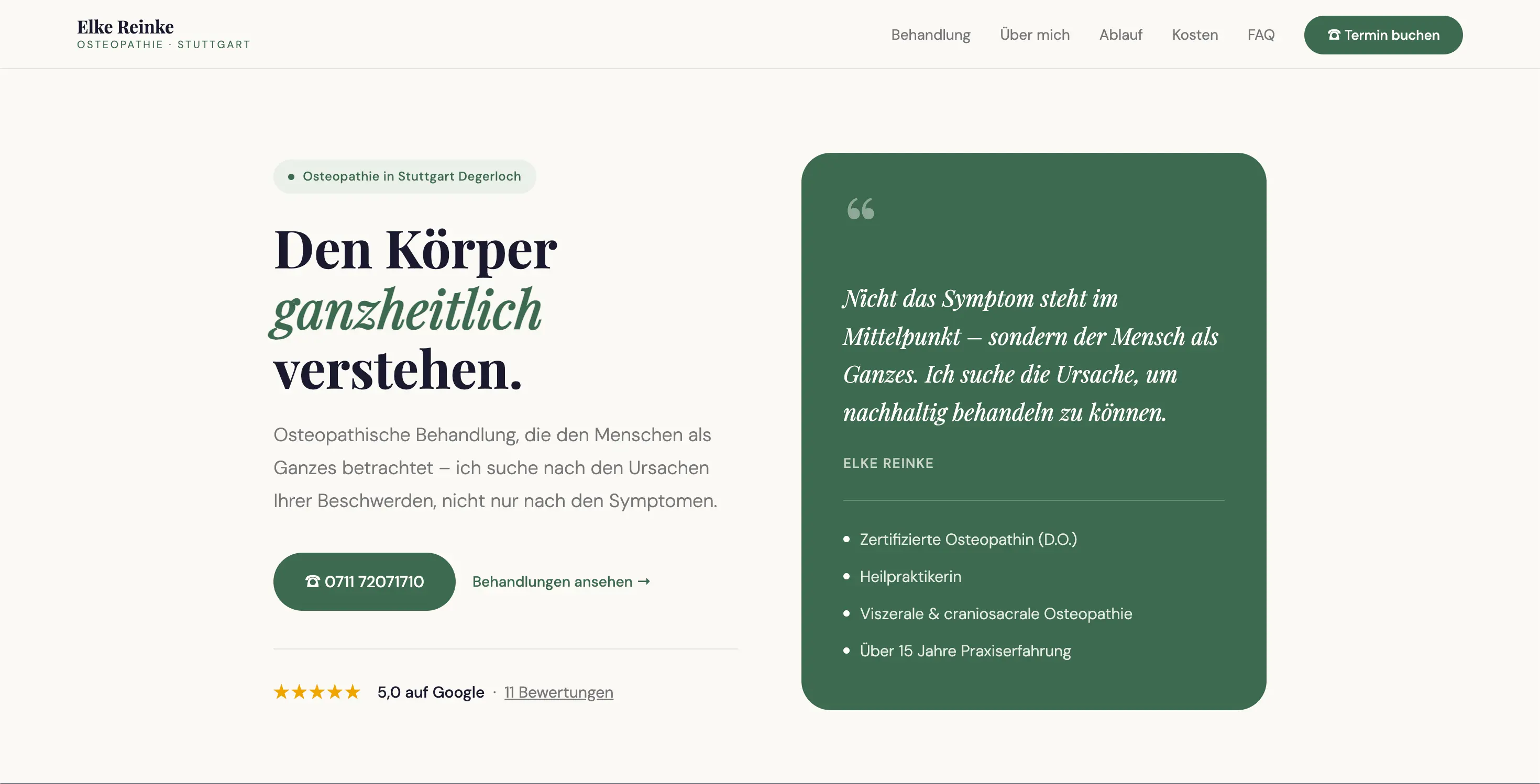 Screenshot osteopath-stuttgart.com